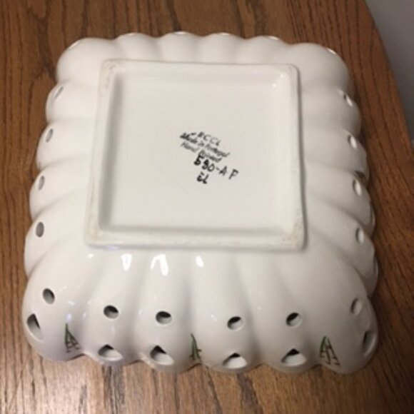 NEW RCCL Vintage Christmas Serving Dish - Picture 8 of 10